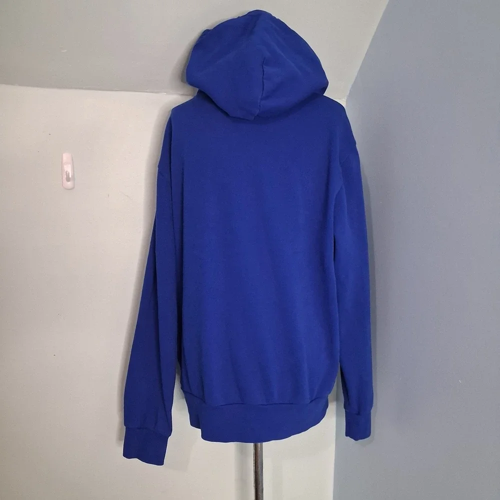 Polo Ralph Lauren Blue Mountain Graphic Fleece Hoodie Cotton Men's L Gorpcore